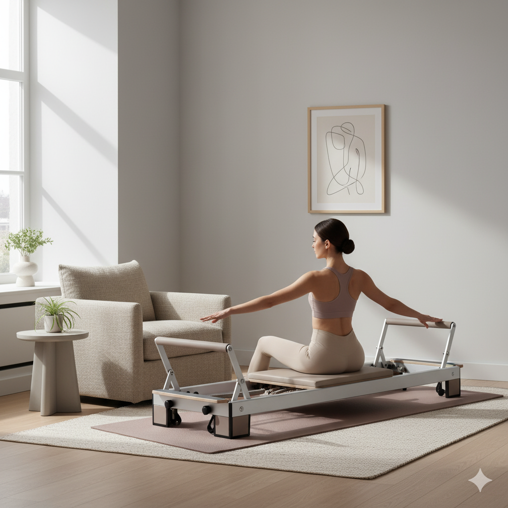 Équipement Pilates Haut de Gamme : Renforcement Musculaire et Équilibre.